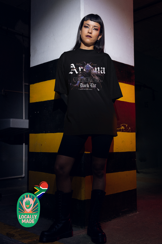 Arcana Rebel | RPG Goth | Locally Made (Women's Dark Elf Tee)