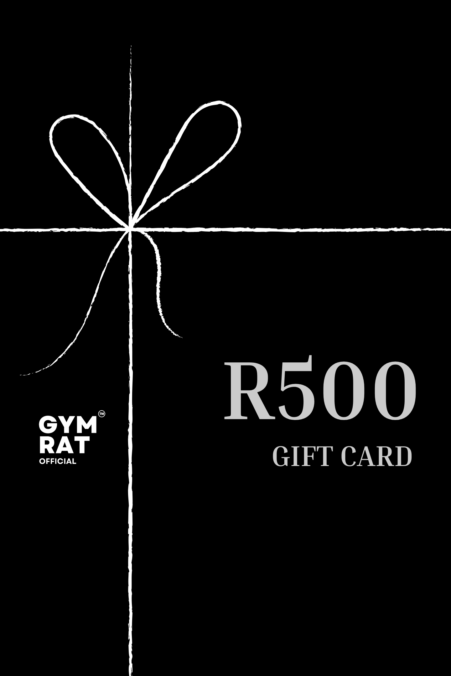 GYMRAT Gift Card | R500