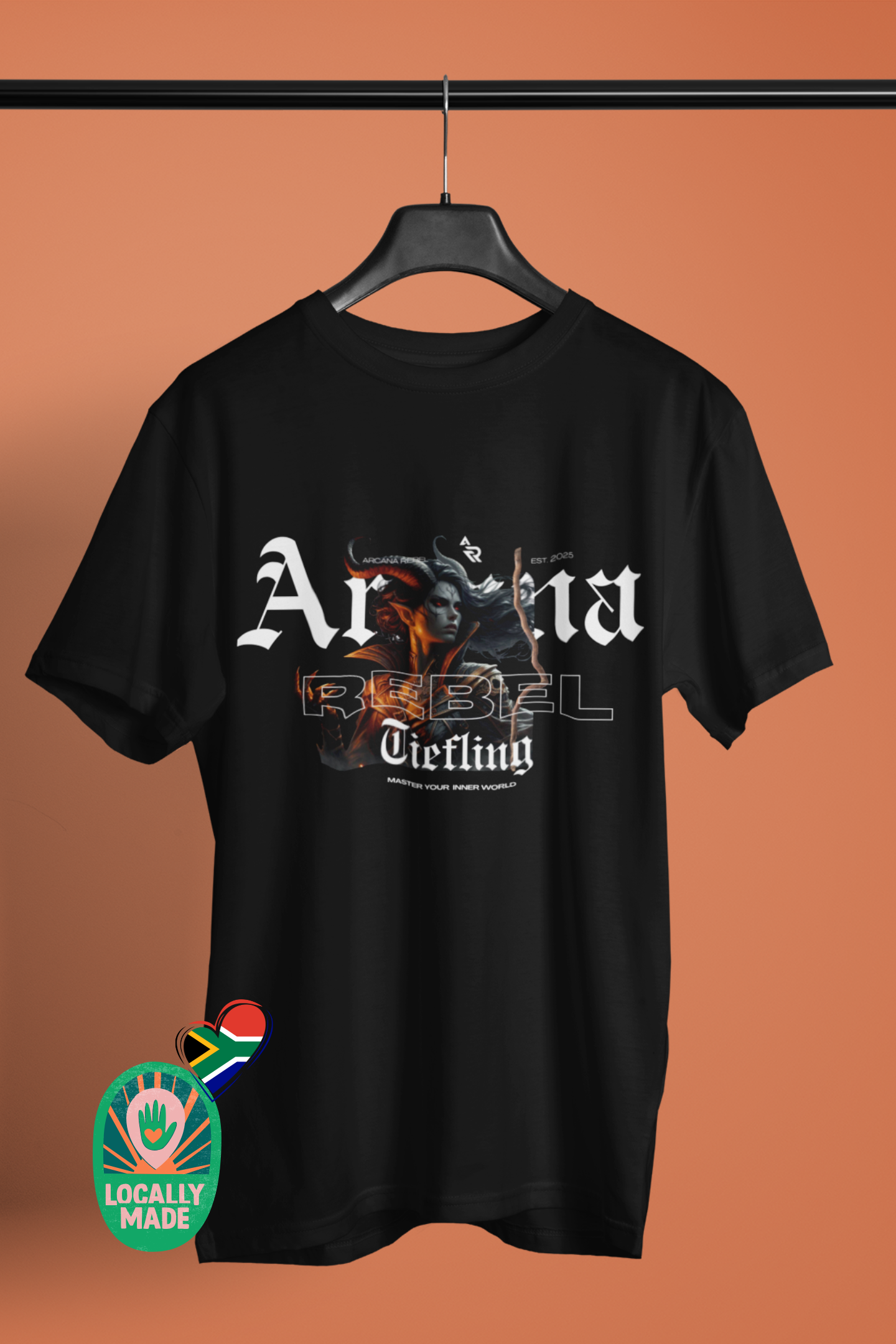 Arcana Rebel | RPG Goth | Locally Made (Women's Tiefling Tee)