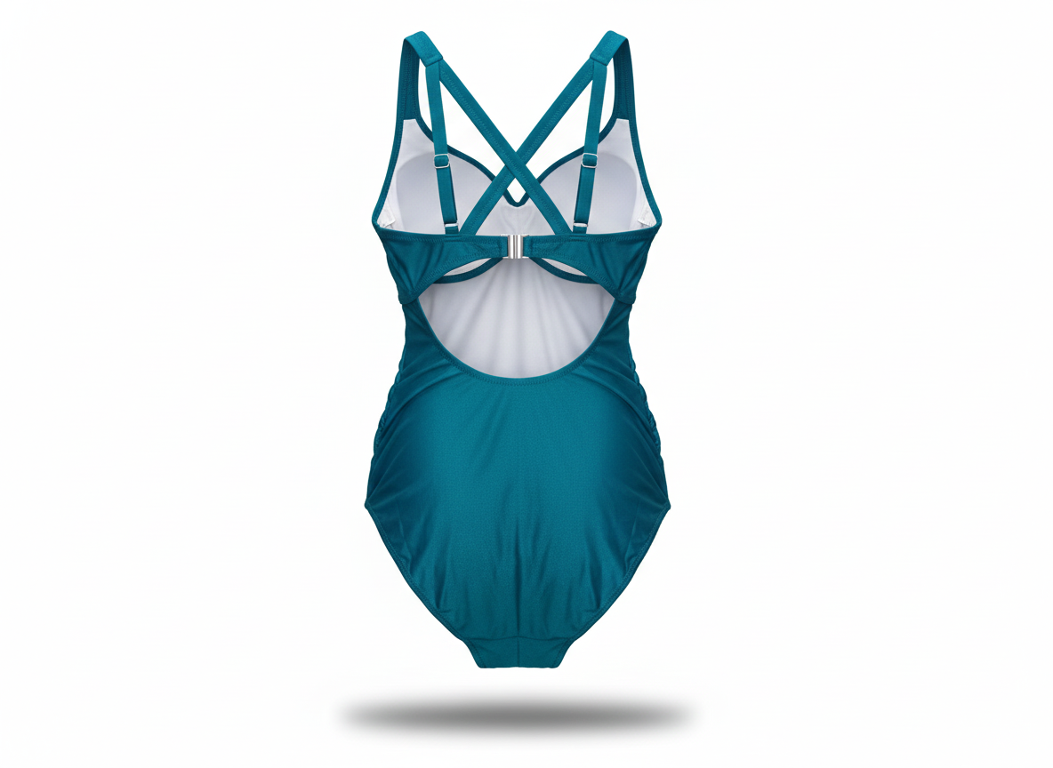 Women's Dark Teal Contour Swimsuit