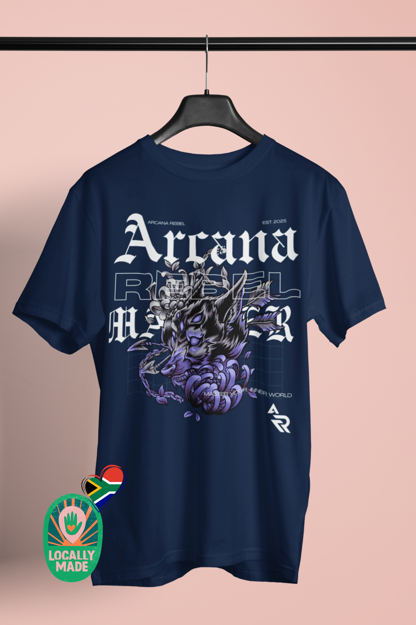 Arcana Rebel | The Hybrid | Locally Made (Dread Wolf Tee)
