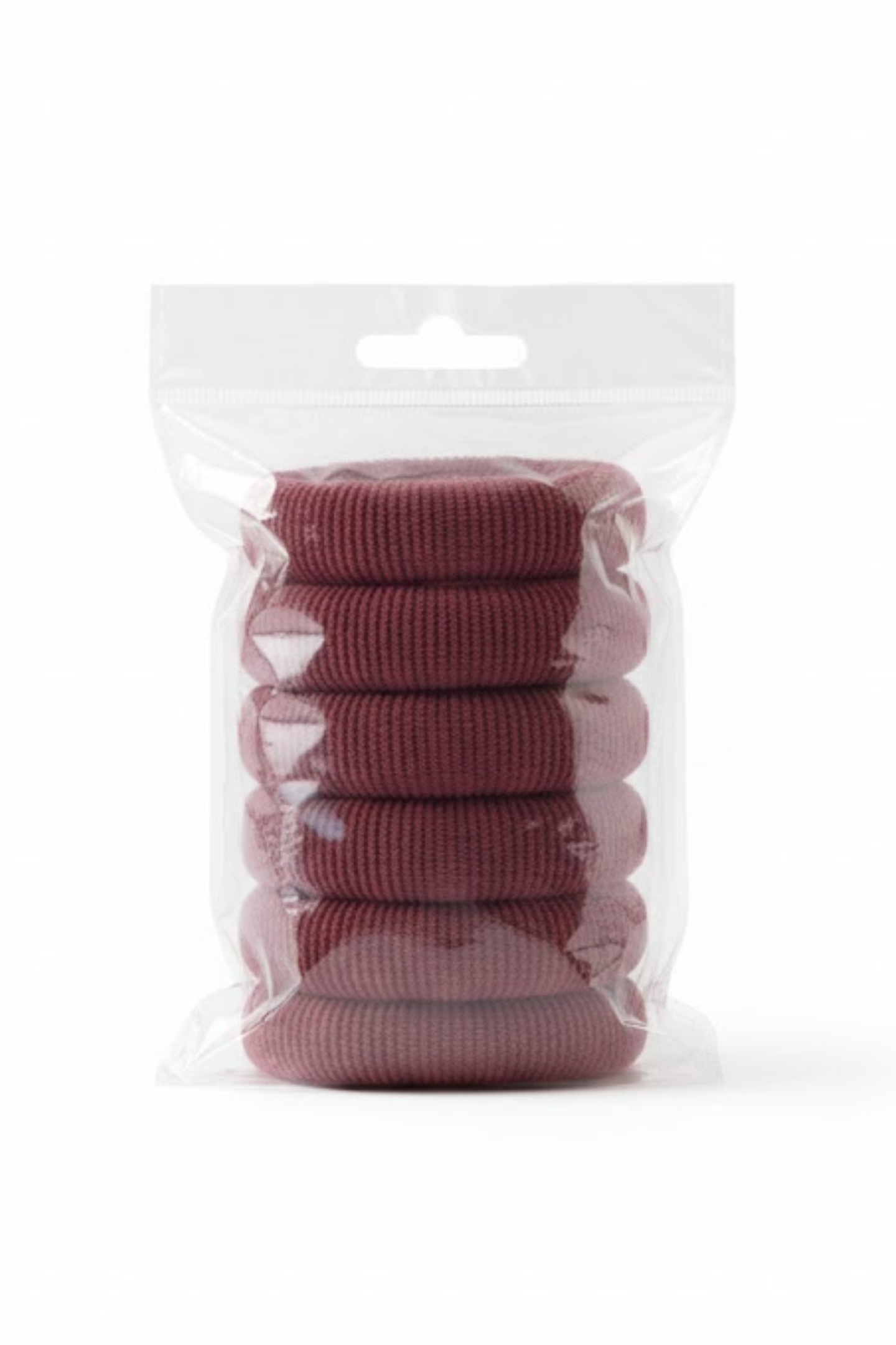 Premium Ribbed Towelling Hair Elastics - Assorted Colours