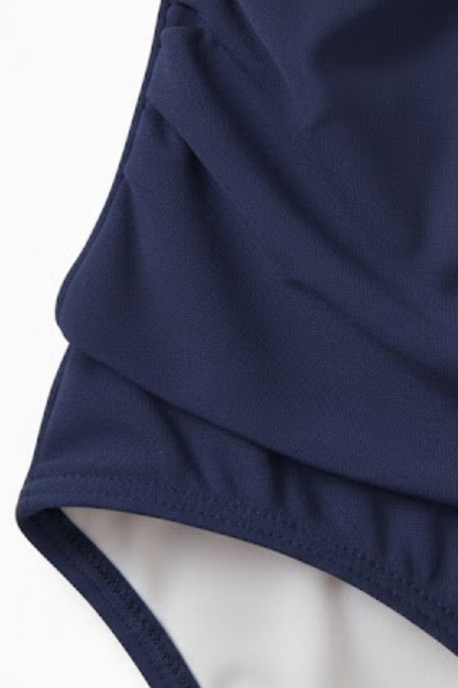 Criss-Cross Back Adjustable Strap One-Piece Women's Swimsuit