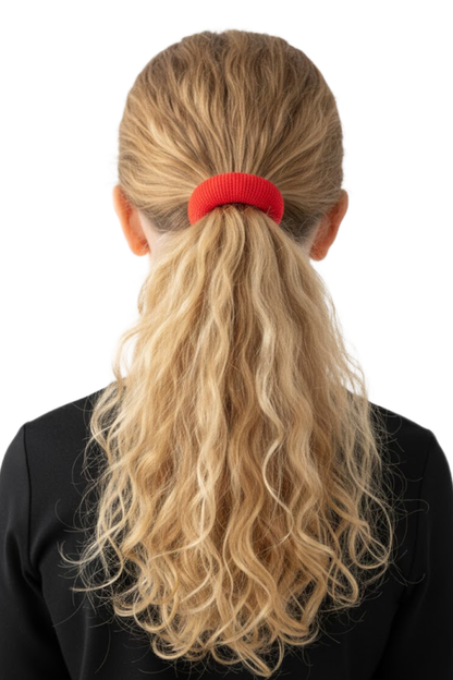 Premium Ribbed Towelling Hair Elastics - Assorted Colours