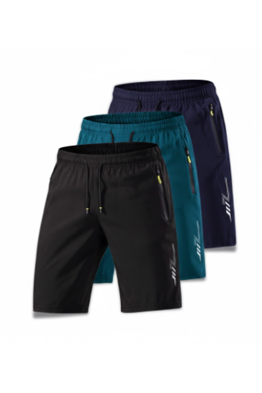 Men's Assorted Colour AeroStride Tech-Trio Shorts - 3 Pack
