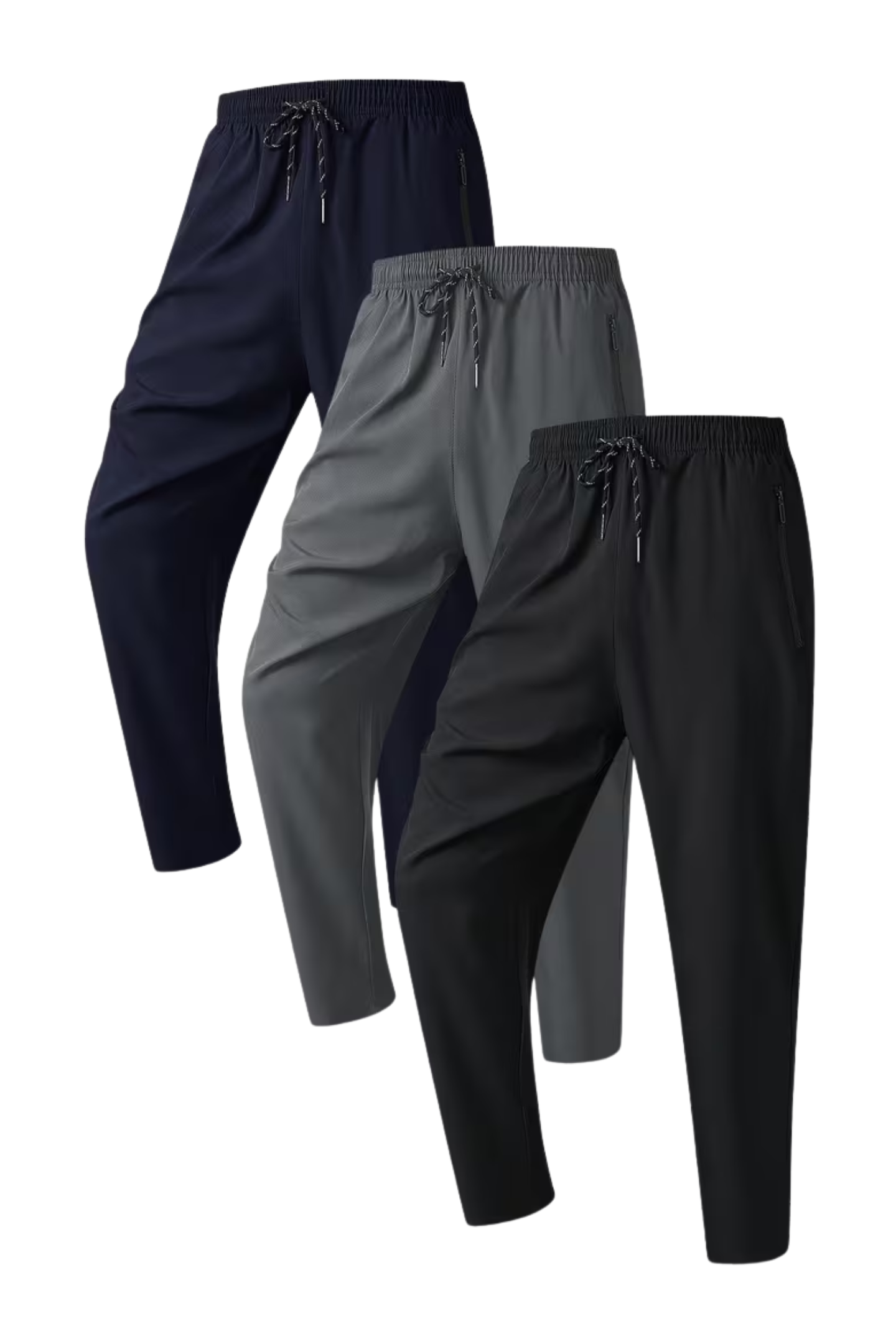 AeroMove Men’s All-Terrain 3-Pack Gym Joggers