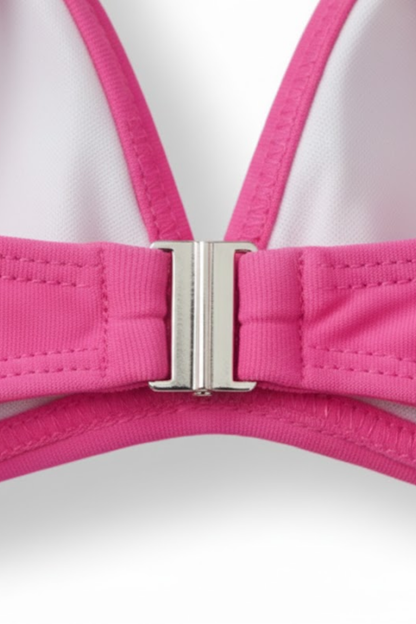 Criss-Cross Back Adjustable Strap One-Piece Women's Swimsuit