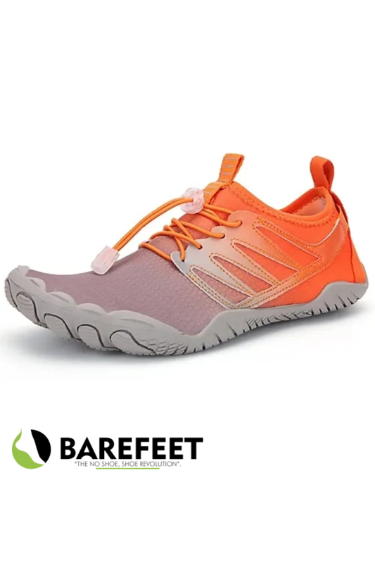 Barefoot Minimalist Shoe – Flex Men Orange-Grey