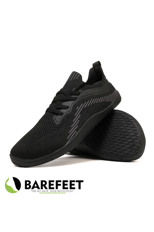 Barefeet Minimalist Shoe – Flyknit Fit Men Black